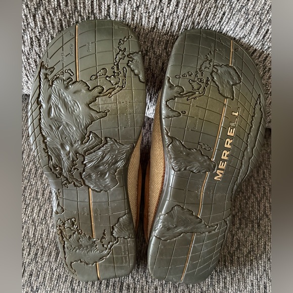 MERRELL WORLD ACCESS HEMP BROWN / NATURAL MEN'S MULES SLIP ON CLOGS SHOES SZ 8 - Picture 13 of 13